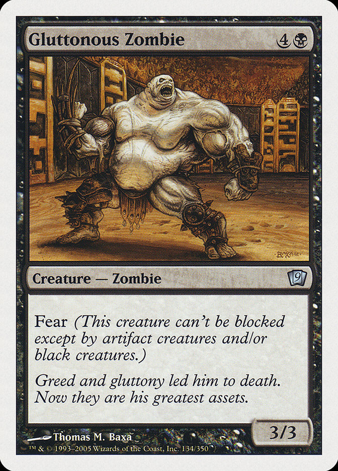 Gluttonous Zombie [Ninth Edition] | Good Games Morley