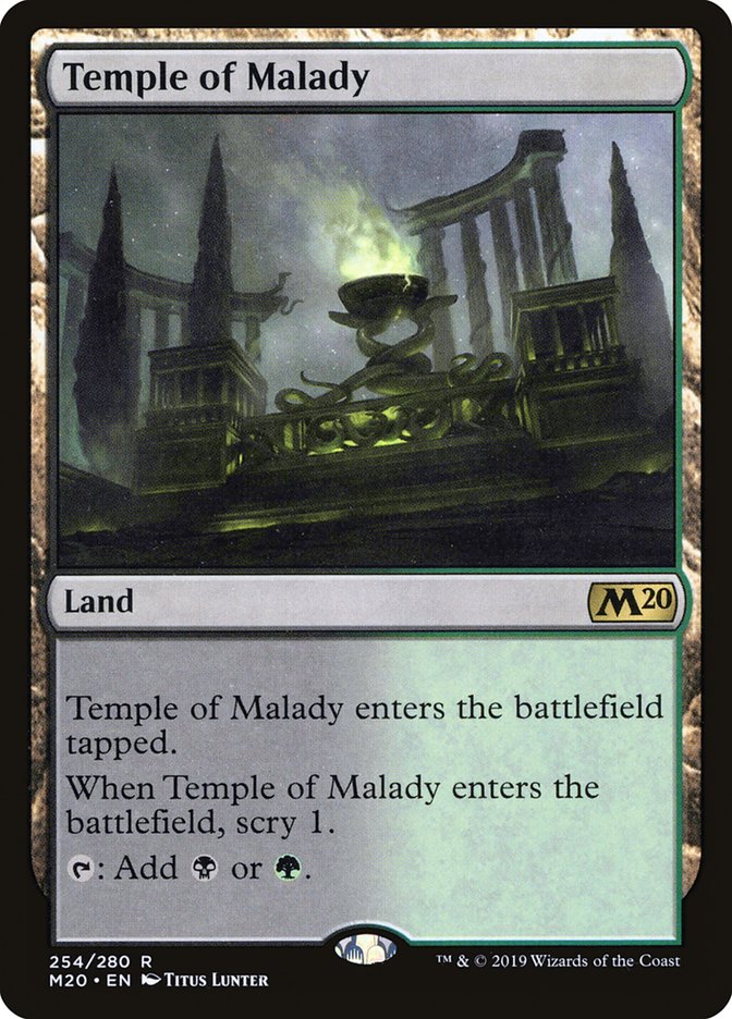 Temple of Malady [Core Set 2020] | Good Games Morley