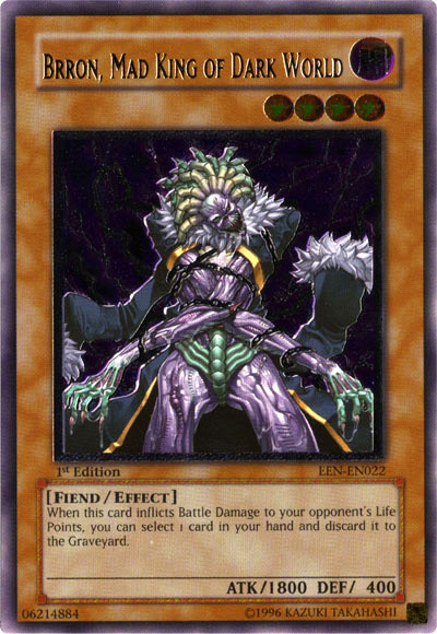 Brron, Mad King of Dark World [EEN-EN022] Ultimate Rare | Good Games Morley