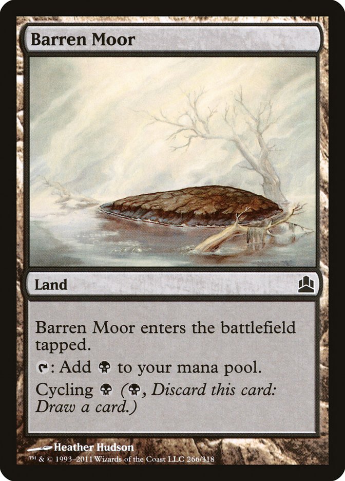 Barren Moor [Commander 2011] | Good Games Morley