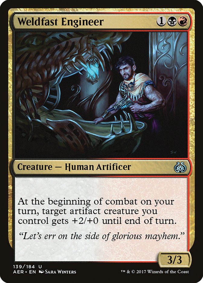Weldfast Engineer [Aether Revolt] | Good Games Morley