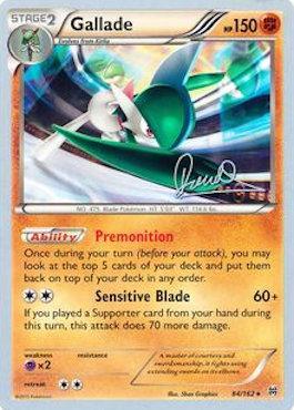 Gallade (84/162) (Infinite Force - Diego Cassiraga) [World Championships 2017] | Good Games Morley