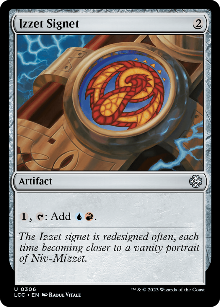 Izzet Signet [The Lost Caverns of Ixalan Commander] | Good Games Morley