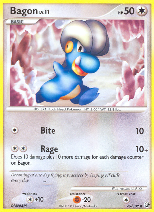 Bagon (76/132) [Diamond & Pearl: Secret Wonders] | Good Games Morley