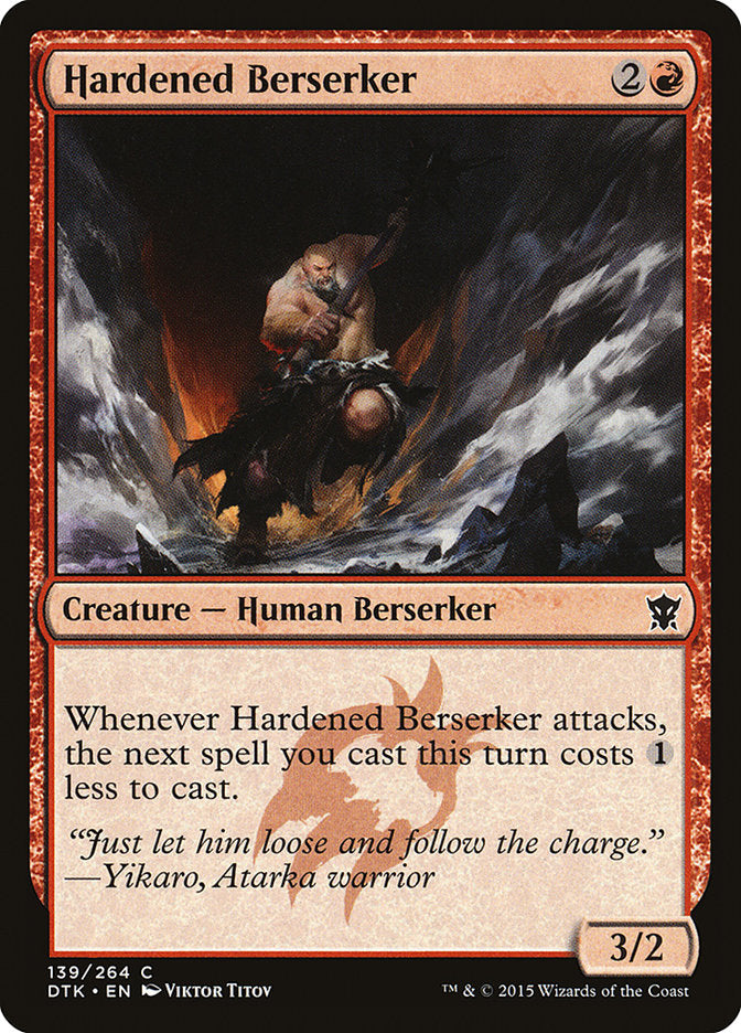 Hardened Berserker [Dragons of Tarkir] | Good Games Morley