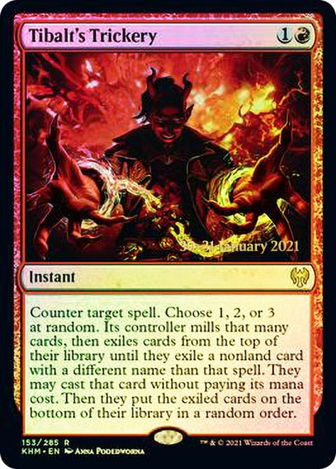 Tibalt's Trickery [Kaldheim Prerelease Promos] | Good Games Morley