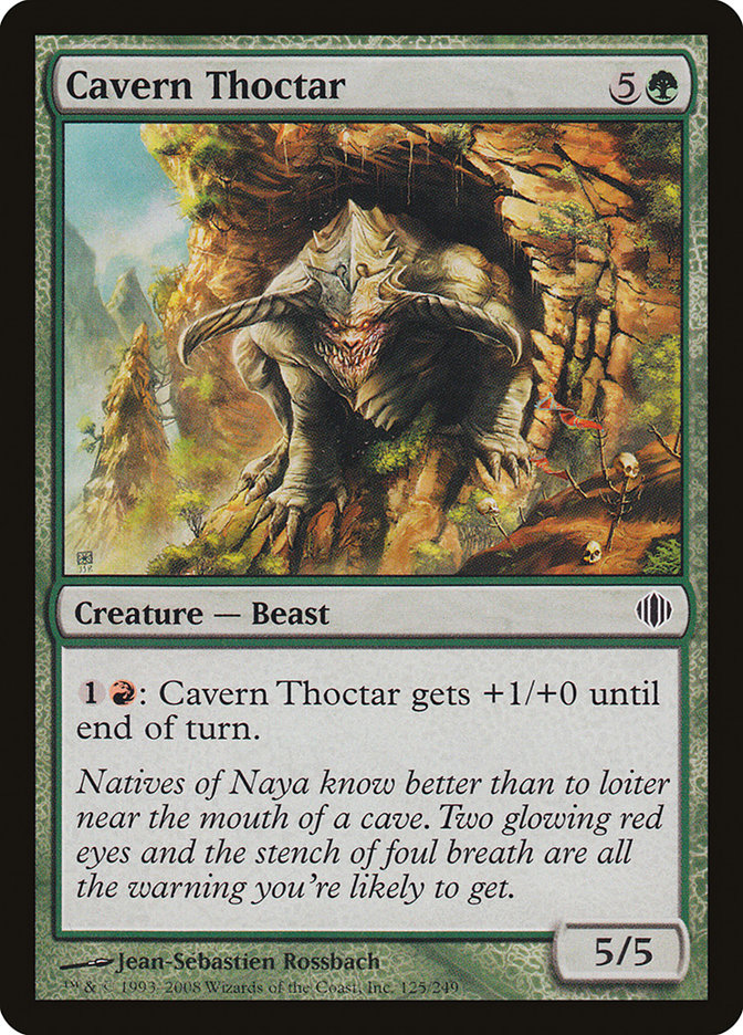Cavern Thoctar [Shards of Alara] | Good Games Morley