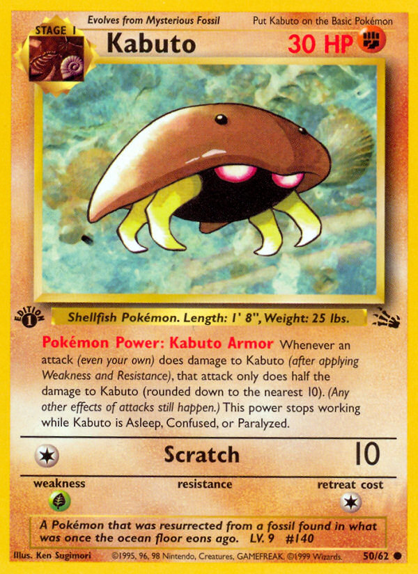 Kabuto (50/62) [Fossil 1st Edition] | Good Games Morley