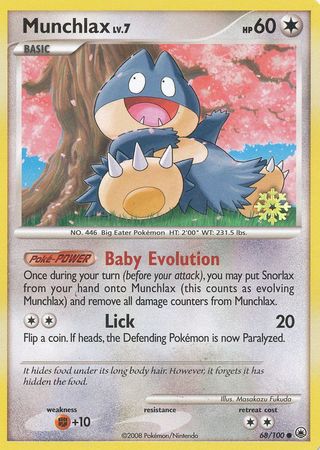 Munchlax (68/100) [Countdown Calendar Promos] | Good Games Morley