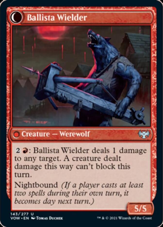 Ballista Watcher // Ballista Wielder [Innistrad: Crimson Vow] | Good Games Morley