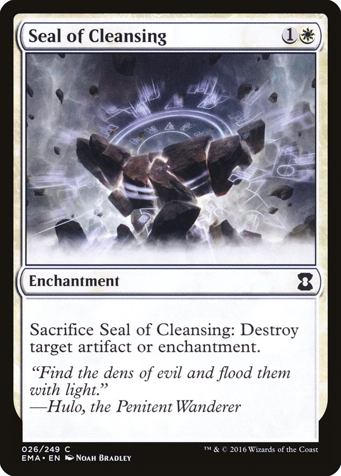 Seal of Cleansing [Eternal Masters] | Good Games Morley