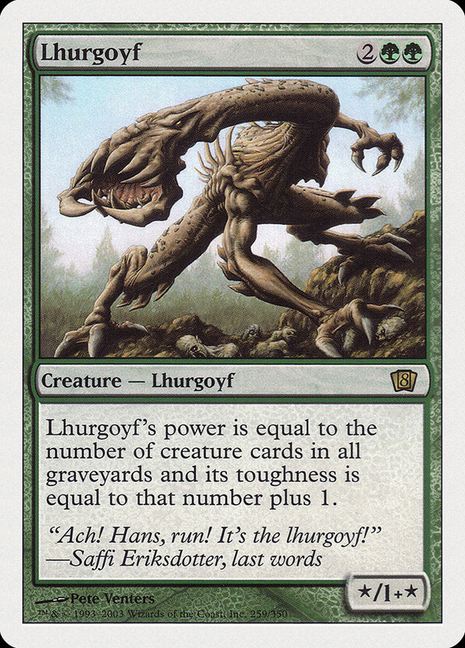 Lhurgoyf [Eighth Edition] | Good Games Morley