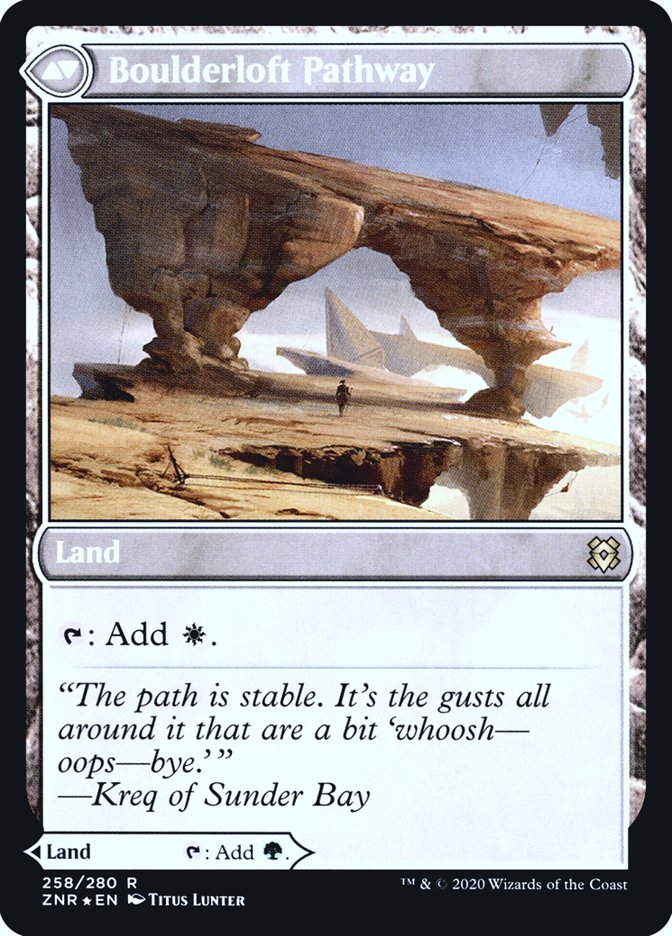 Branchloft Pathway // Boulderloft Pathway [Zendikar Rising Prerelease Promos] | Good Games Morley