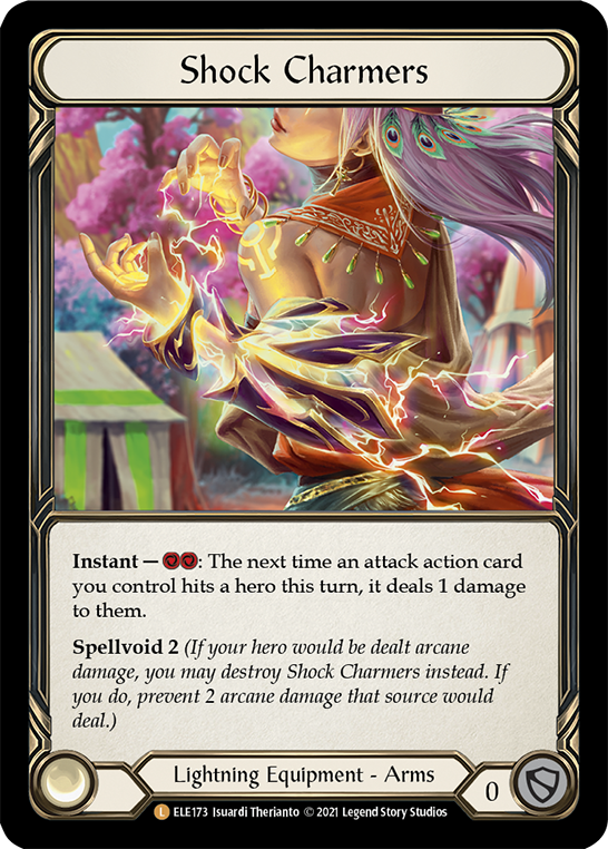 Shock Charmers [ELE173] (Tales of Aria)  1st Edition Cold Foil | Good Games Morley