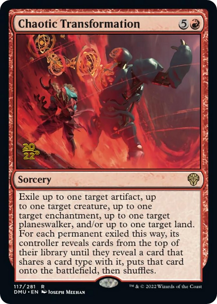 Chaotic Transformation [Dominaria United Prerelease Promos] | Good Games Morley