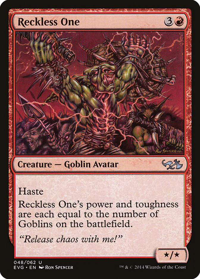 Reckless One (Elves vs. Goblins) [Duel Decks Anthology] | Good Games Morley