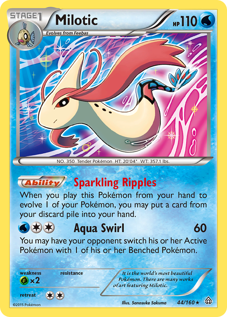 Milotic (44/160) [XY: Primal Clash] | Good Games Morley