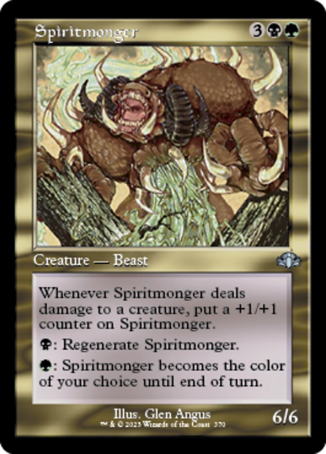 Spiritmonger (Retro) [Dominaria Remastered] | Good Games Morley