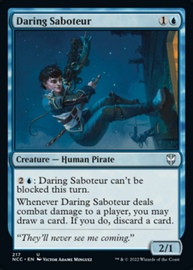 Daring Saboteur [Streets of New Capenna Commander] | Good Games Morley