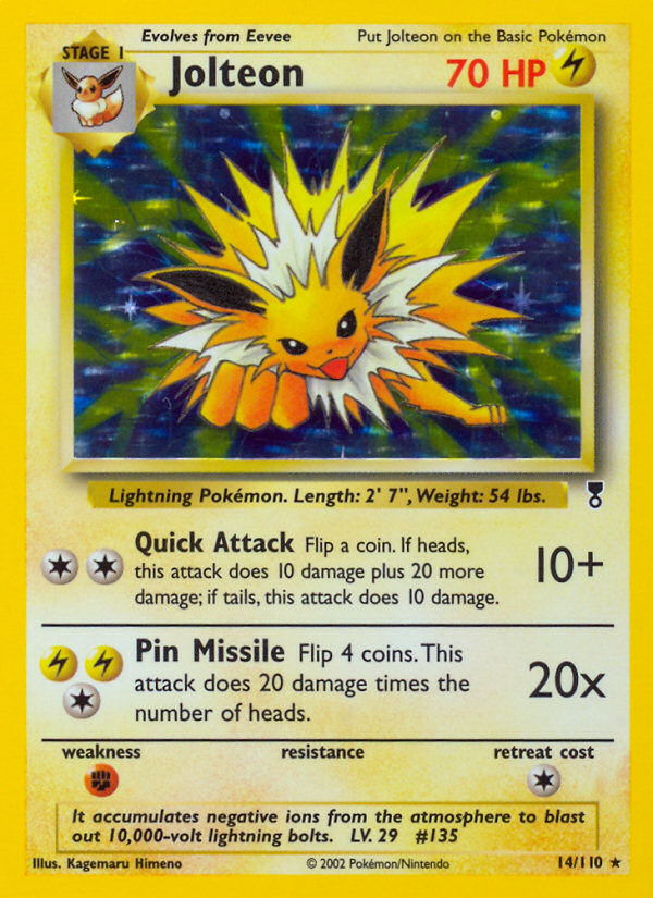 Jolteon (14/110) [Legendary Collection] | Good Games Morley