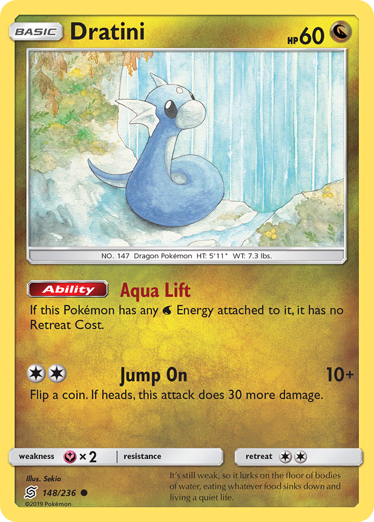 Dratini (148/236) [Sun & Moon: Unified Minds] | Good Games Morley