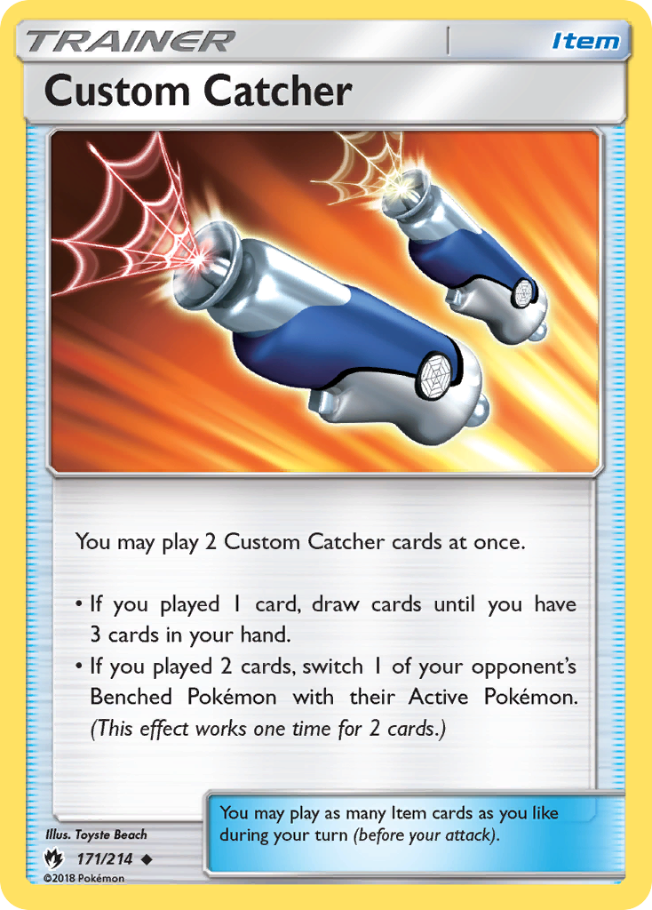 Custom Catcher (171/214) [Sun & Moon: Lost Thunder] | Good Games Morley