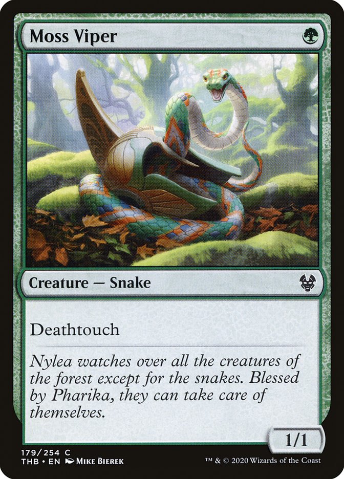 Moss Viper [Theros Beyond Death] | Good Games Morley