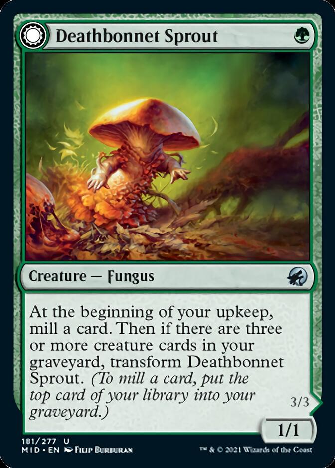 Deathbonnet Sprout // Deathbonnet Hulk [Innistrad: Midnight Hunt] | Good Games Morley