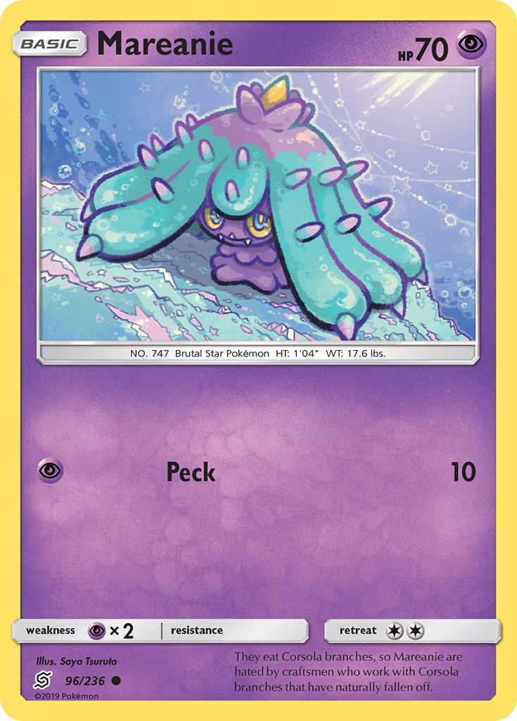 Mareanie (96/236) [Sun & Moon: Unified Minds] | Good Games Morley