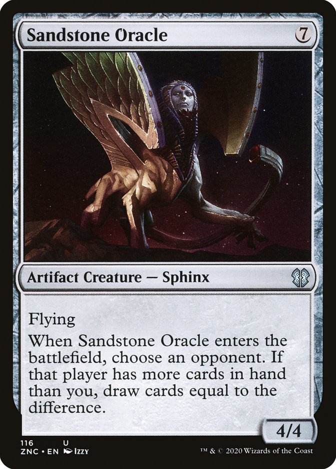 Sandstone Oracle [Zendikar Rising Commander] | Good Games Morley