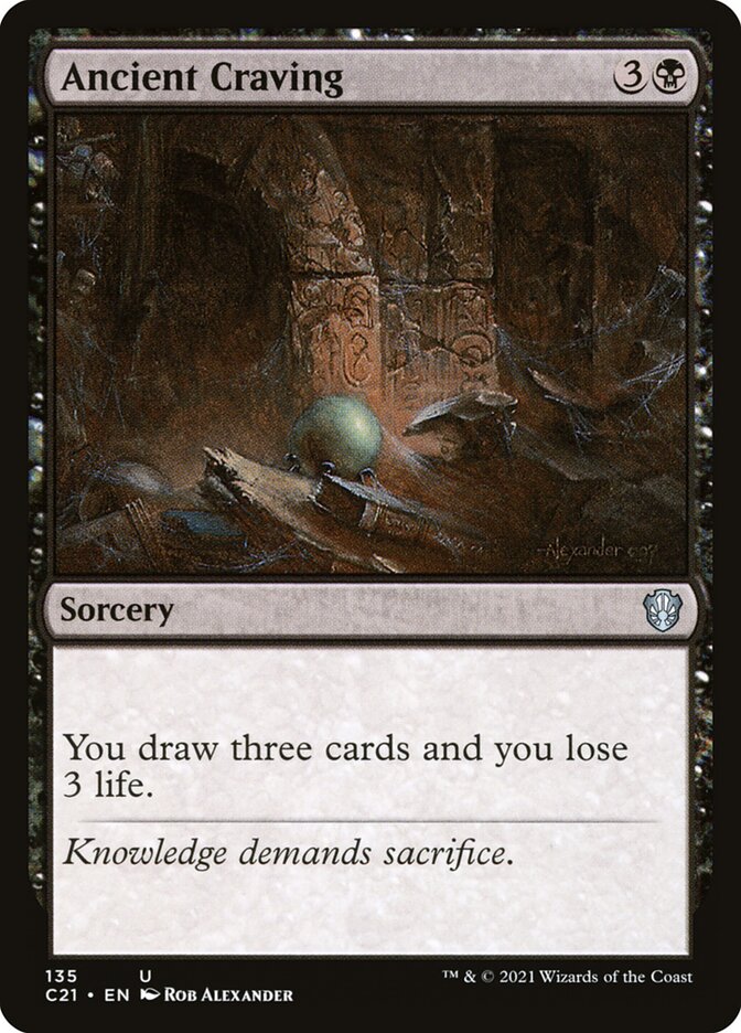 Ancient Craving [Commander 2021] | Good Games Morley