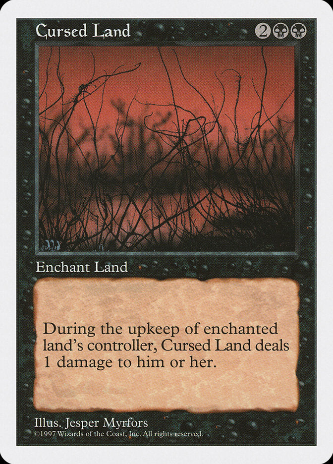 Cursed Land [Fifth Edition] | Good Games Morley