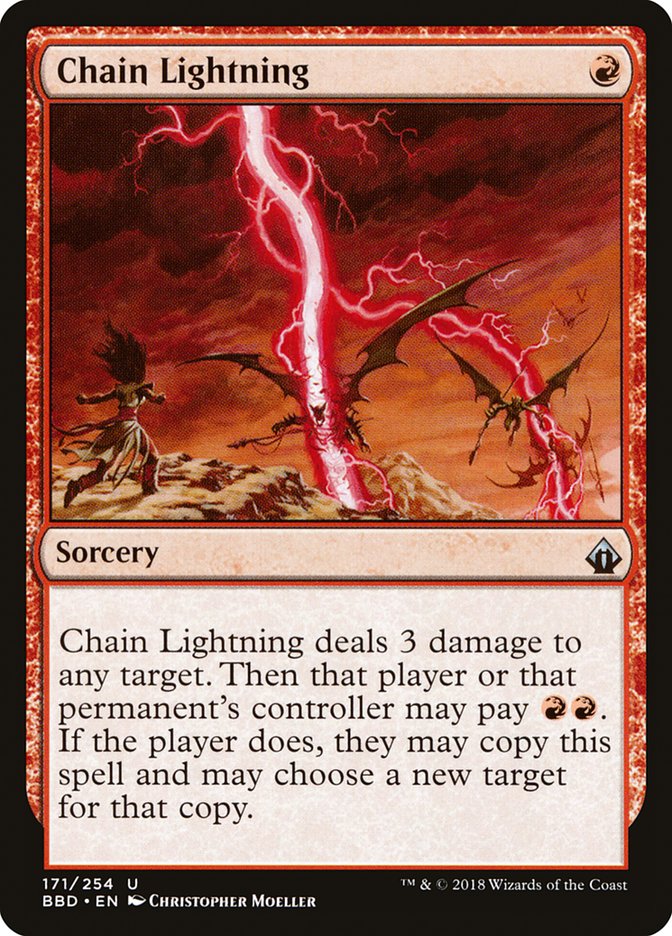 Chain Lightning [Battlebond] | Good Games Morley