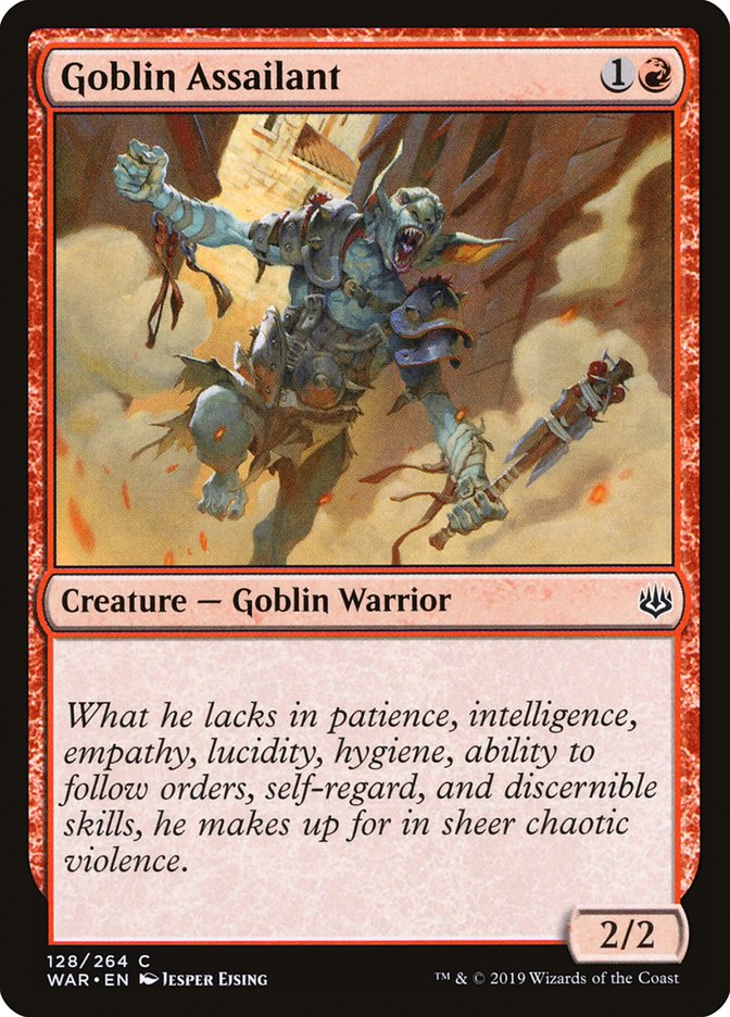 Goblin Assailant [War of the Spark] | Good Games Morley