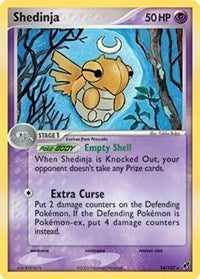 Shedinja (14/107) (Theme Deck Exclusive) [EX: Deoxys] | Good Games Morley