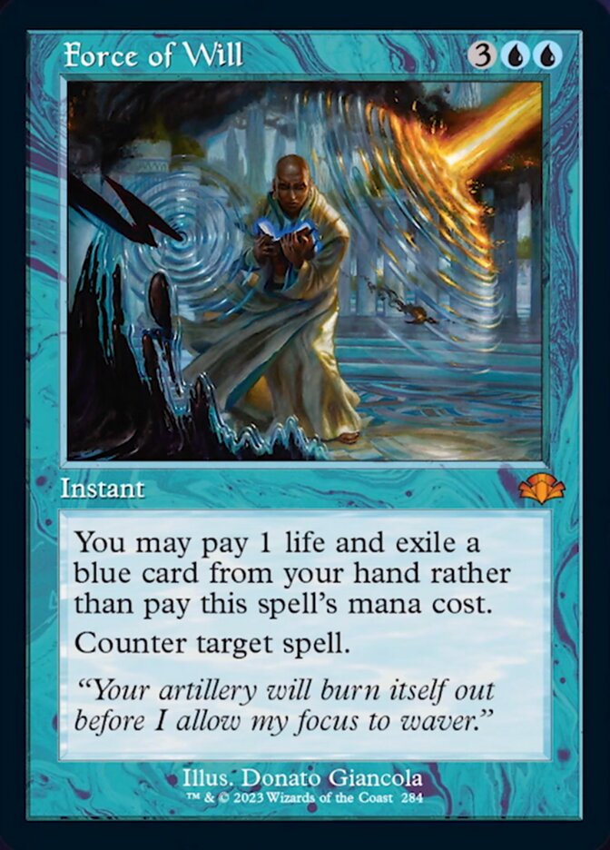 Force of Will (Retro) [Dominaria Remastered] | Good Games Morley