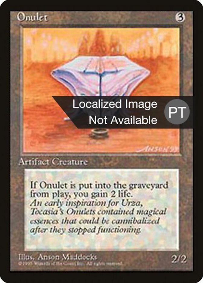 Onulet [Fourth Edition (Foreign Black Border)] | Good Games Morley