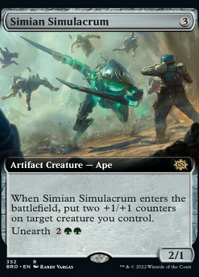 Simian Simulacrum (Extended Art) [The Brothers' War] | Good Games Morley