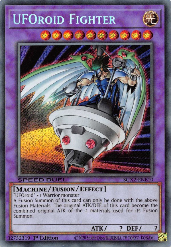 UFOroid Fighter [SGX2-ENE10] Secret Rare | Good Games Morley