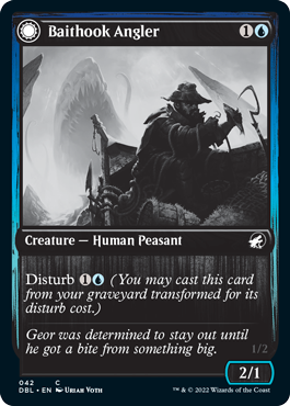 Baithook Angler // Hook-Haunt Drifter [Innistrad: Double Feature] | Good Games Morley