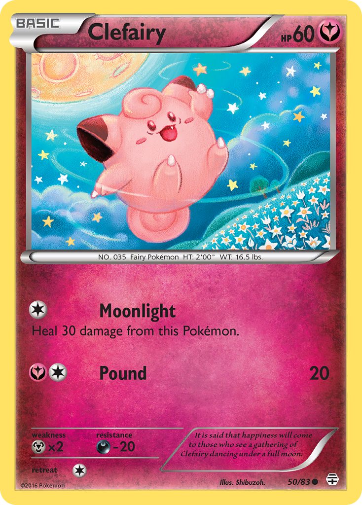 Clefairy (50/83) [XY: Generations] | Good Games Morley