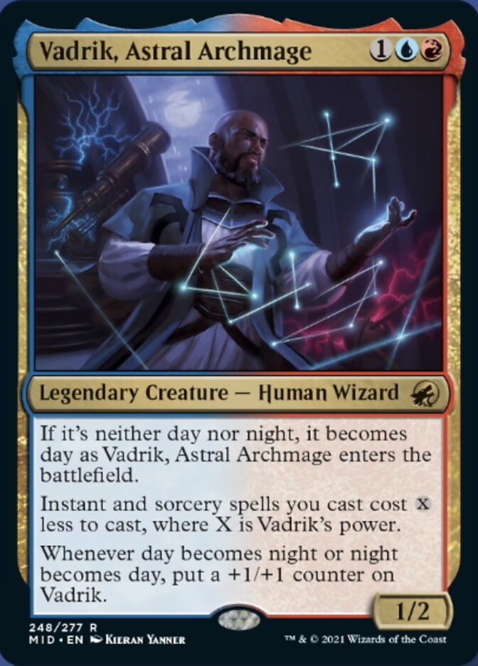 Vadrik, Astral Archmage [Innistrad: Midnight Hunt] | Good Games Morley