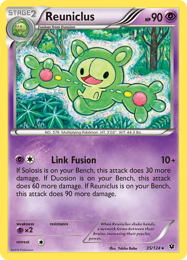 Reuniclus (35/124) [XY: Fates Collide] | Good Games Morley