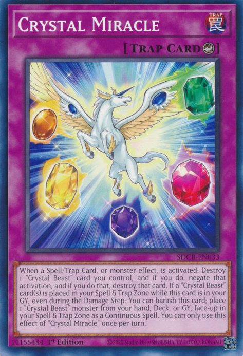 Crystal Miracle [SDCB-EN033] Common | Good Games Morley