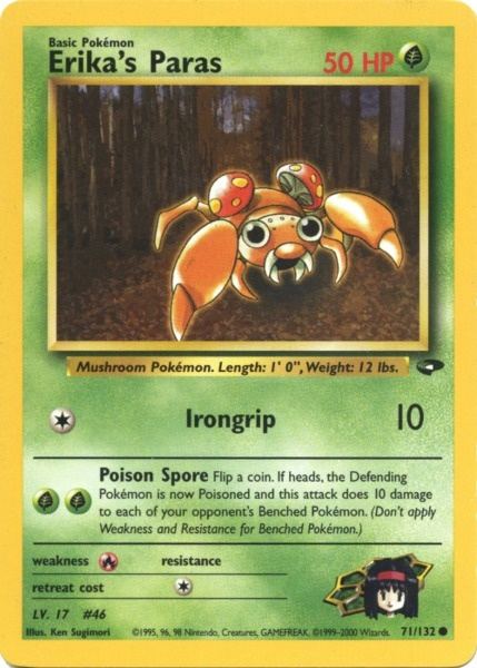 Erika's Paras (71/132) [Gym Challenge Unlimited] | Good Games Morley