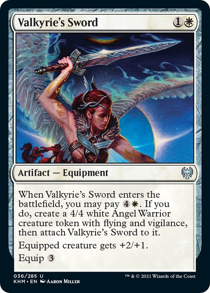 Valkyrie's Sword [Kaldheim] | Good Games Morley