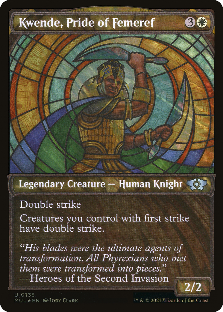 Kwende, Pride of Femeref (Halo Foil) [Multiverse Legends] | Good Games Morley
