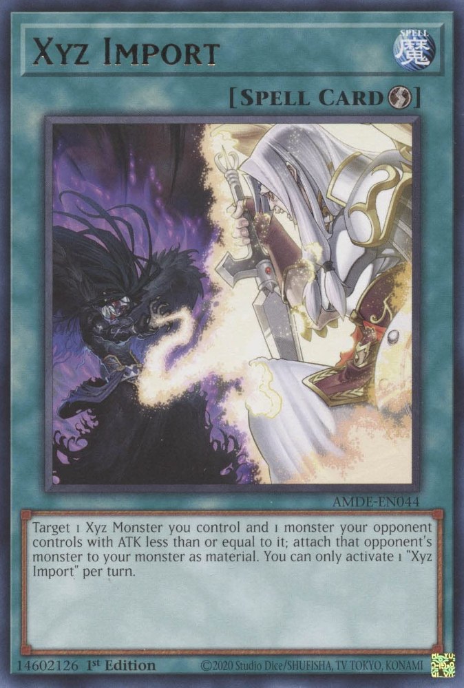 Xyz Import [AMDE-EN044] Rare | Good Games Morley