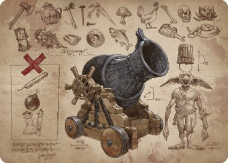 Goblin Charbelcher Art Card [The Brothers' War Art Series] | Good Games Morley