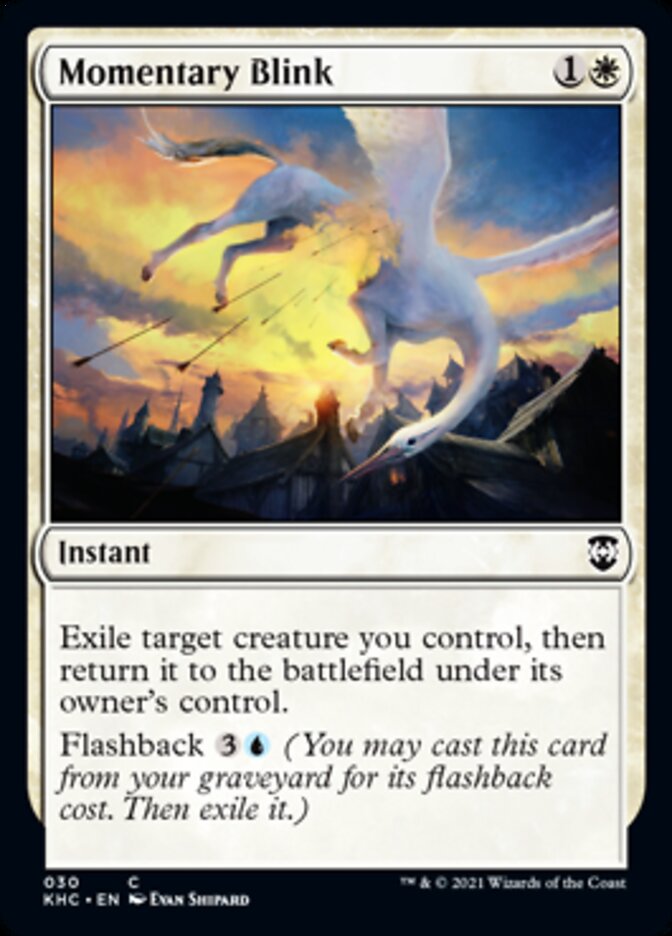 Momentary Blink [Kaldheim Commander] | Good Games Morley